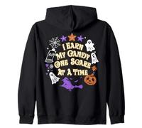 Guadagno Le Mie Caramelle Halloween Spooky Haunted Stagione Celebrazione Felpa con Cappuccio