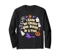 Guadagno Le Mie Caramelle Halloween Spooky Haunted Stagione Celebrazione Maglia a Manica
