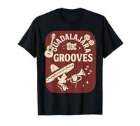 Guadalajara Grooves Mariachi Music Vibes Maglietta