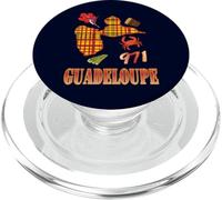Guadeloupe 971 style madras - Idee cadeau Gwadloup gwada PopSockets PopGrip per MagSafe