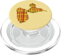 Guadeloupe Carte - Cadeau Gwadloup gwada 971 style madras PopSockets PopGrip per MagSafe