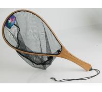 guadino a racchetta legno da pesca a spinning mosca trota lago torrente tp