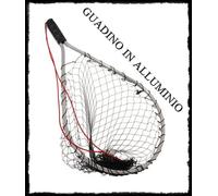 guadino alluminio racchetta pesca trota temolo mosca spinning passata cavedano