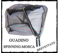 guadino chiudibile a pinza pesca fly fishing spinning mosca torrente lago trota