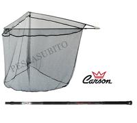 guadino completo carpfishing manico telescopico carbonio pesca carpa strorione
