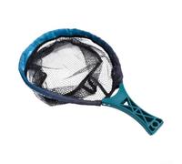 Guadino da pesca pieghevole in silicone blu | Rete in silicone, design pieghevole, dimensioni 48 x 29 cm, leggero da trasportare
