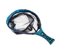 Guadino da pesca pieghevole in silicone blu | Rete in silicone, design pieghevole, dimensioni 48 x 29 cm, leggero da trasportare