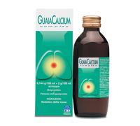 Guaiacalcium complex 0,144 g/100 ml + 2 g/100 ml sciroppo
