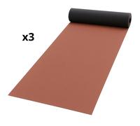 Guaina Ardesiata Rossa CASASCIUTTA Impermeabilizzazione Terrazze 3 Rotoli 1x10 m