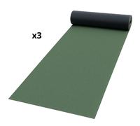 Guaina Ardesiata Verde CASASCIUTTA Impermeabilizzazione Terrazze 3 Rotoli 1x10 m