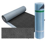 Guaina Bituminosa Adesiva Nera 2 mm rotolo da 15mq impermeabilizzan