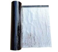 Guaina Bituminosa Ardesiata Autoadesiva, Rotolo Patch di Asfalto per Tetto, Nastro Adesiva Sigillante Impermeabile, Membrana in Alluminio Bituminoso per Riparazioni di Tetti(20x300cm)