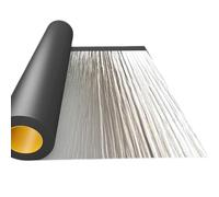 Guaina Bituminosa Ardesiata Autoadesiva, Rotolo Patch di Asfalto per Tetto, Nastro Adesiva Sigillante Impermeabile, Membrana in Alluminio Bituminoso per Riparazioni di Tetti(50x100cm)