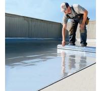 Guaina Bituminosa Autoadesiva - Nastro Bituminoso Sigillante Impermeabile, Rotolo Patch di Asfalto Autoadesivo per Tetto, Membrana in Alluminio per Riparazioni Perdite di Tetti(1x15 m/3.3x49.2 ft)