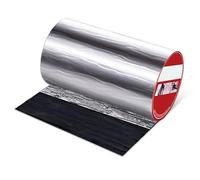 Guaina Bituminosa Autoadesiva, Nastro di Alluminio, Nastro Super Impermeabile in Gomma Butilica, per Uso Esterno,Perdite Tetto, Fessurazioni Superficiali (Size : 0.2x10m)