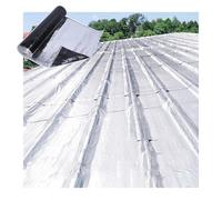 Guaina Bituminosa Autoadesivo,Nastro per Riparazioni di Tetti,Guaina Bituminosa,Nastro Autoadesivo,Impermeabile,Isolamento Termico,per Perdite Tetto, Fessurazioni Superficiali(THK1.2mm/W1*L5m)