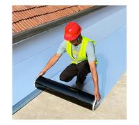 Guaina Bituminosa Autoadesivo,nastro sigillante, nastro bituminoso autoadesivo di alta qualità,spessore 1,2/1,5/2 mm,per Perdite Tetto, Fessurazioni Superficiali(THK1.2mm/W0.5*L5m)