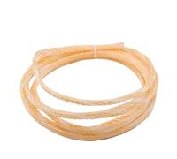 Guaina Cavi Guaina isolante a treccia da 2 m 2/4/6/8/10/12/14/16/20/25/30/40 mm protettiva for cavi ad alta densità, nera e rossa(Clear Gold,2mm)