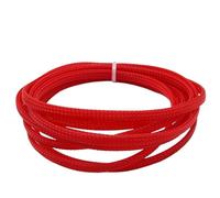 Guaina Cavi Guaina isolante a treccia da 2 m 2/4/6/8/10/12/14/16/20/25/30/40 mm protettiva for cavi ad alta densità, nera e rossa Per la conservazione(Red,16mm)