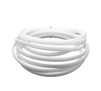 Guaina Cavi Guaina isolante a treccia da 2 m 2/4/6/8/10/12/14/16/20/25/30/40 mm protettiva for cavi ad alta densità, nera e rossa(F,30mm)