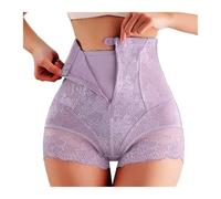Guaina Contenitiva Donna Slip con chiusura a cerniera con gancio in pizzo a vita alta for il controllo della pancia Mutandine modellanti dimagranti invisibili Mutandine modellanti for donna Pancia Pia