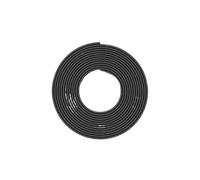 Guaina Copri Bordi Auto Strisce Anticollisione Per Portiere Auto Da 8 M Decorative In Gomma Protettive Invisibili Impermeabili(Black)