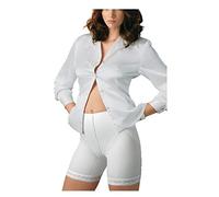 GUAINA DONNA LEPEL IN TESSUTO ELASTICIZZATO ART 1005 COL. E MIS. A SCELTA (6, BIANCO)