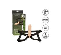 Guaina fallica con imbracatura Life-Like Extension W Harness