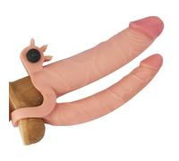 GUAINA FALLICA DILDO INDOSSABILE DOPPIA PENETRAZIONE DONNA PROLUNGA PENE UOMO