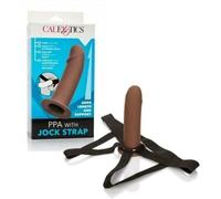 Guaina fallica indossabile pene finto strap on dildo fallo vaginale anale sexy