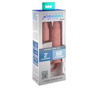 GUAINA FALLICA INDOSSABILE PER UOMO PROLUNGA PENE CAVO IN SILICONE SEX TOYS