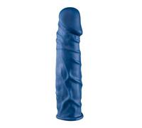Guaina Fallica Vibrante per Uomo Pene Realistica in Silicone Medicale sex toys