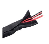 Guaina for cavi da 1 m, 90 mm, con nastro adesivo, organizer for cavi for computer intrecciato in PET | Guaina for cablaggio in nylon, protezione for avvolgicavo for la gestione dei cavi