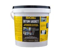GUAINA IMPERMEABILIZZANTE SIGILLANTE BITUMINOSO NERO SIGILL BITUM GASKET KG.5