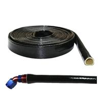 Guaina in fibra di vetro per protezione termica - Avvolgitubo a temperature estreme | Protezione di automobilistico per tubi dei freni, tubi, componenti del motore, barriera termica resistente