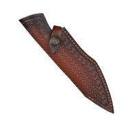 Guaina in pelle resistente a doppio strato con spaziosa misura interna di 4,2 cm per tenere facilmente vari tipi di bordi resistente all'usura manicotto taglierina