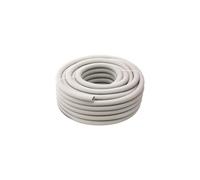 GUAINA IN PVC DIAMETRO 16MM GRIGIO MATASSA DA 30 MT METRI PER IMPIANTI ELETTRICI