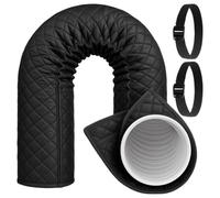 Guaina Isolante per Tubo CA - Manicotto Isolante per Condotti d'Aria - Rivestimento Protettivo Per Appartamenti Case Soggiorno Cucina Seminterrato Garage Camera Da Letto Estate Inverno
