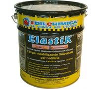 Guaina Liquida Bituminosa Nera ELASTIK 310ml 1,2 5 10 20 kg Supporto Antifessura