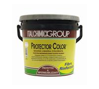 GUAINA LIQUIDA COLARATA FIBRO RINFORZATA IMPERMEABILIZZANTE ELASTICA 5/18 KG