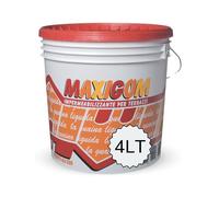 Guaina Liquida Impermeabilizzante Acrilica, Per Terrazzi E Superfici Pedonabili, Consistenza Cremosa E Pellicola Gommosa, Spessore Consigliato 0,4 Mm, Rapida Asciugatura (4 Litri)