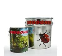 GUAINA LIQUIDA IMPERMEABILIZZANTE BRUGGHER ELASTICA, PEDONABILE E RESISTENTE (ROSSO, 20 KG)