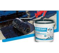 GUAINA LIQUIDA IMPERMEABILIZZANTE ELASTOMERICA BITUMINOSA ELAVER BLACK x kg20