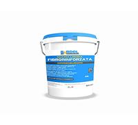 Guaina liquida impermeabilizzante FIBRORINFORZATA - Vari Colori da 1-6-20 KG (20 KG, BIANCO)