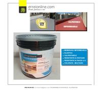 GUAINA Liquida Impermeabilizzante GUAINA Grigia / Bianca / Rossa da 5-20 Kg