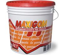 Guaina Liquida Impermeabilizzante Maxigom Laiv colore Grigio 14 Lt. Calpestabile