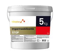 Guaina Liquida Impermeabilizzante - Membrana per Terrazzi, Balconi e Tetti, 5 kg, ROSSO - Gomma Liquida per Sigillante Isolante, Pavimento PVC per Esterni, Resina Epossidica per Pavimenti