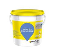 Guaina liquida impermeabilizzante Weber dry pronto24 top rosso 1kg