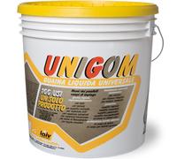 GUAINA LIQUIDA "UNIGOM" 18KG ROSSO OSSIDO V