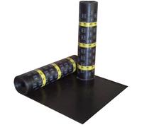 Guaina Nera Bituminosa 4mm -5° rotolo da 10 mq impermeabilizzante tetto